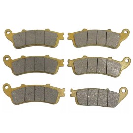 Unbranded Brake Pads for Honda ST1300 St 1300 ST1300A Abs Front Rear Brakes 2002-2007