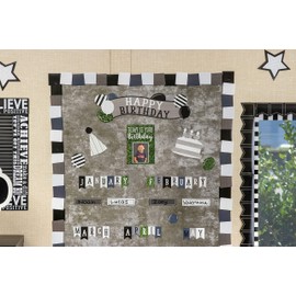 Modern Farmhouse Blocks Die-Cut Border Trim