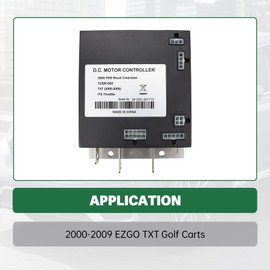36V 350A Motor Controller w/ ITS Replacement for 2000-2024 EZGO TXT Golf Carts 73326-G02, 73326-G03, 73326G02, 73326G03