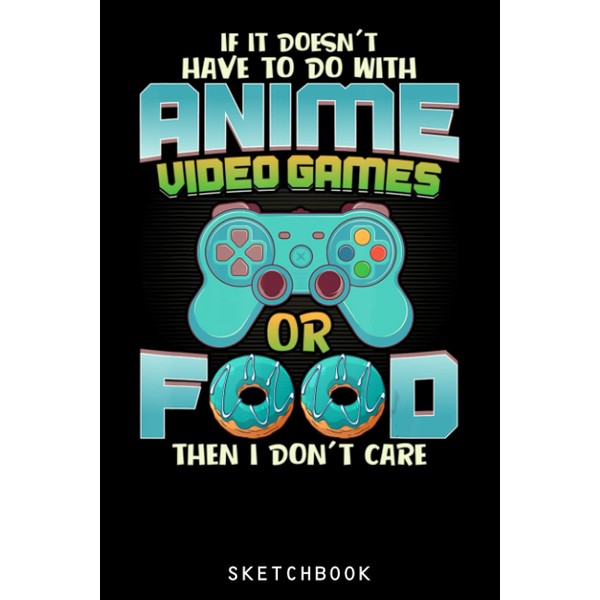 Anime And Video Games And Food Lover: Size 6x9 120