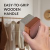 Impresa Extra Large Fabric Pumice Stone - Brown, Manual Efficient