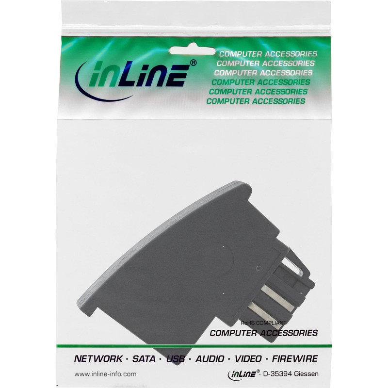 InLine 69941 TAE-N Adapter, TAE-N Male to RJ11 Female 6P4C