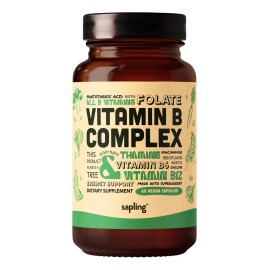Sapling Complejo Vitamina B Vegano 60 Cápsulas Orgánico