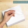White Memo Pads, 50 Sheets Per Pad, (10 Pads Per