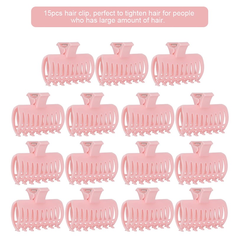 15PCS Hot Roller Clips, Curler Clip for Girls Women, Hair
