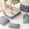 Packing Cubes for Suitcase,Lychico 9pcs Travel Luggage Packing Organizers Waterproof