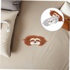 FOMIYES 2pcs Kids Plush Sleeping Eye Masks With Elastic Strap