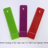 Fox Run Plastic Tab Can Opener, Assorted Colors (Pack of