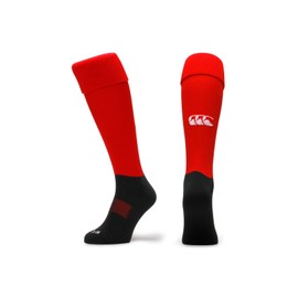 Canterbury Unisex Team Rugby Sock, Flag Red, XL
