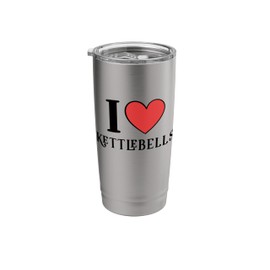 I Love Kettlebells Stainless Steel Insulated Tumbler