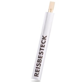 Reishunger Rice Cutlery, Disposable Bamboo Chopsticks, 21 cm (50 Pairs) - Perfect for Sushi - Available in packs of 50 to 1000