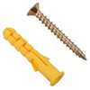4 x 40mm Countersunk Screws and Wall Raw Plugs for