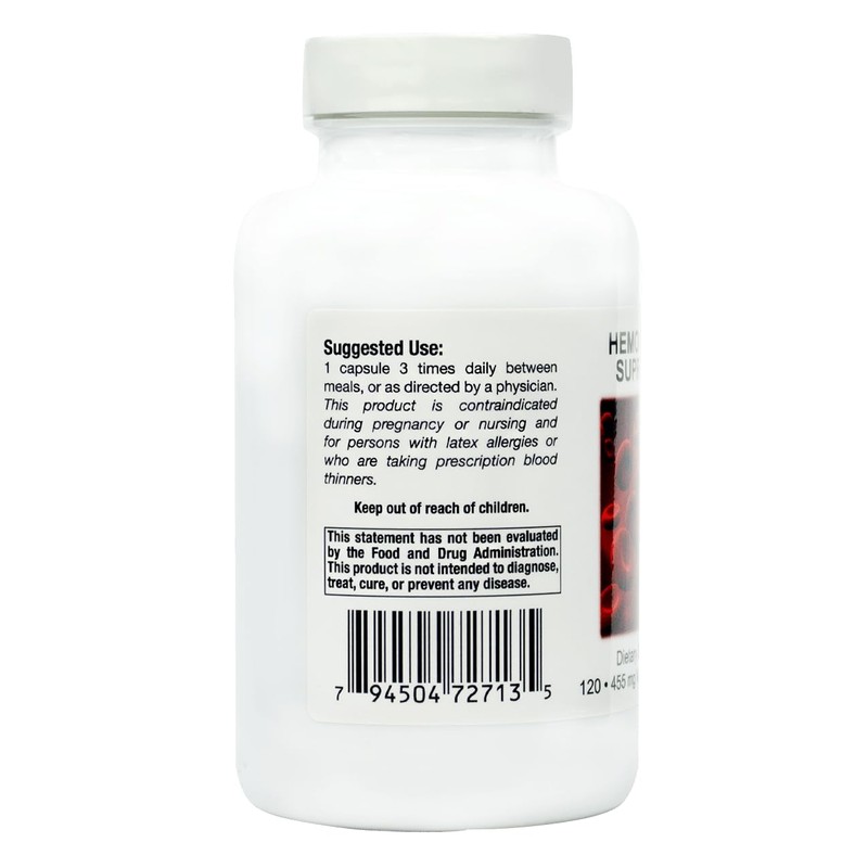 Supreme Nutrition Hemo Guard Supreme, 120 Pure Herbal Combination Vegetarian