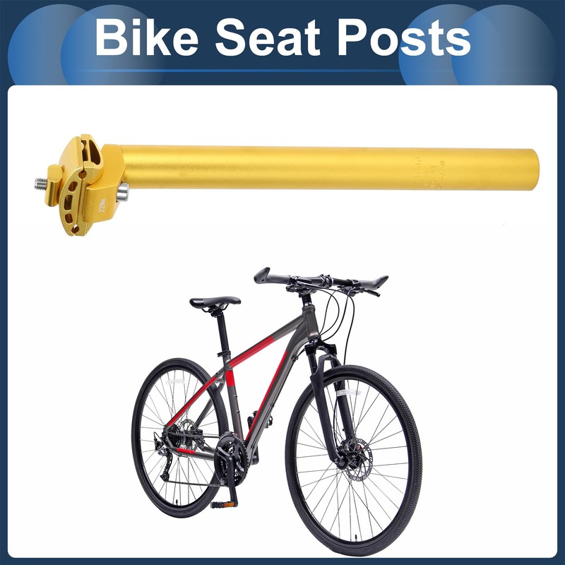 INFINAUTO Bike Seat Post 27.2x300mm Bike Saddle Post Seat Tube