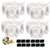 BRENSTEN 24 Count Pet Fountain Filters (12 Carbon + 12