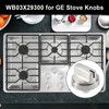 5Pcs Upgraded WB03X29300 Gas Stove Knobs for GE Range Surface