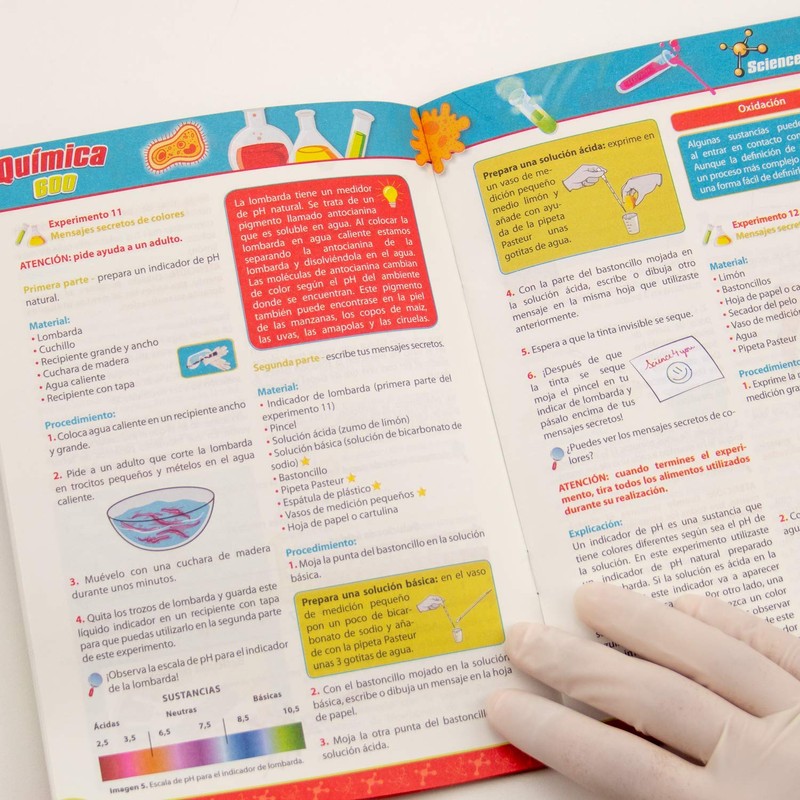Science4you Chemistry 600 Spanish Version Sin talla