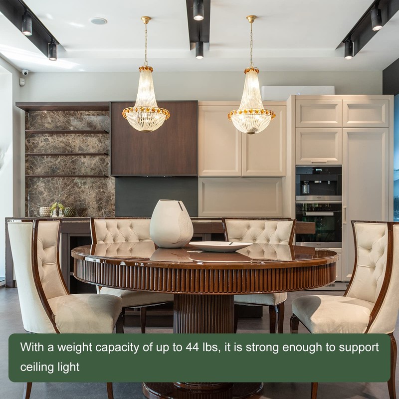 YOKIVE 2pcs Pendant Light Fixture Chain Hanging Chain Adjustable Hanging