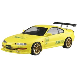 Aoshima Bunka Kyozai 1/24 The Tuned Car Series No. 73 Honda JUN Auto Mechanic BB1 Prelude 1991 Plastic Model, Molded Color