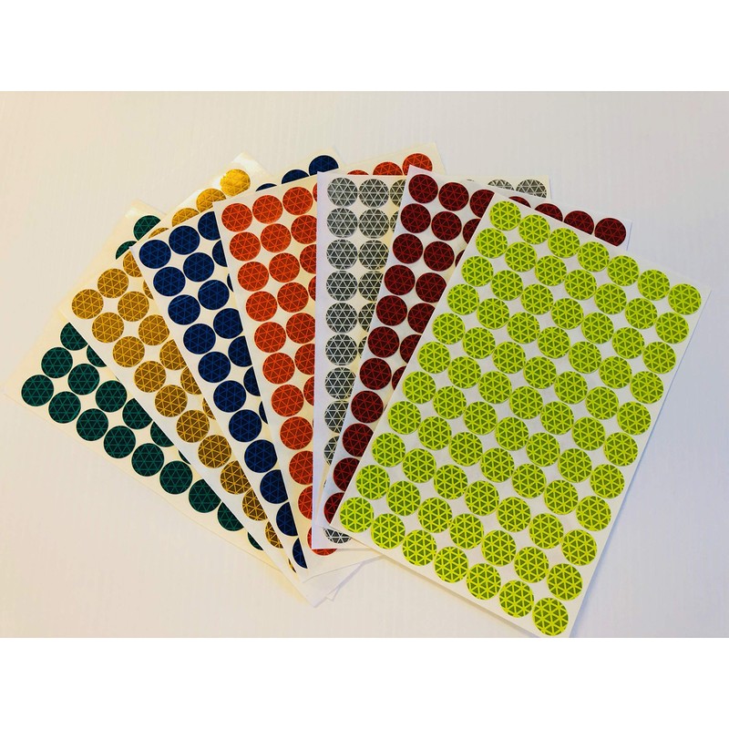 77 Oralite Reflective 3/4" V98 Dots Stickers Reflective Safety Tape