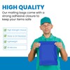 UK SUPPLIES LIMITED Pack of 50 Blue Colored Mailing Bags