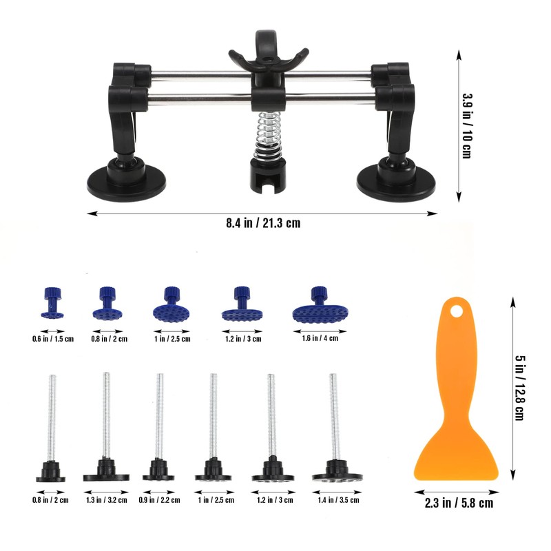 iplusmile Auto Body Dent Repair Kit, Car Dent Puller Bridge