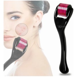 Dermaroller Facial Barba 0.5/1/2 Mm Regenera Colágeno