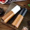 GCFTIFF Wooden Salt and Pepper Grinder Set,Crafted of Solid Acacia