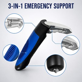 Car Door Assist Handle for Vehicle Entry & Exit – Stainless Steel Support Grip for Seniors & Everyday Travel