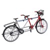 Bicycle Model Tandem Bicycle 1/10 Simulation Bike Detachable for Boys