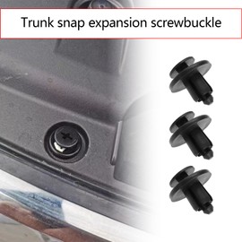 EMSea 30pcs 8mm Wheel Arch Lining Clips Compatible with Mazda Trunk Roof Car Decoration Installing Bumper Wheel Arch Lining Floor Replacement Part BC1D56145