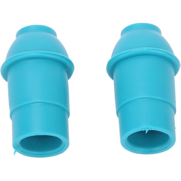 Seadiquiet 2Pcs Blue Vacuum Cupping Pump Nozzle Tip, 2pcs Replacement