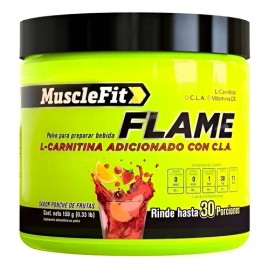 Musclefit Flame L-carnitina Adicionado Con Cla 30servicios                                                                                            