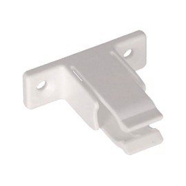WAREMA Crank holder for Roman blinds/external blinds, roller shutters and window awnings, white, for wall mounting of the crank rod, clamp holder also for joint cranks