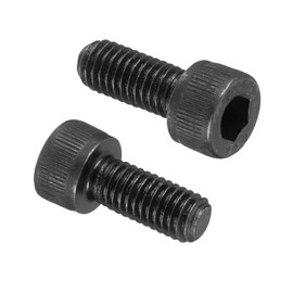 PATIKIL 50 Pcs M5 x 12 mm Hex Socket Head Cap Screws Bolts, 12.9 Grade Carbon Steel Socket Drive Screws, Black Oxide, Full Threads