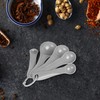 5-Piece Measuring Spoons Stackable Measuring Spoon Set Classic Plastic Measuring