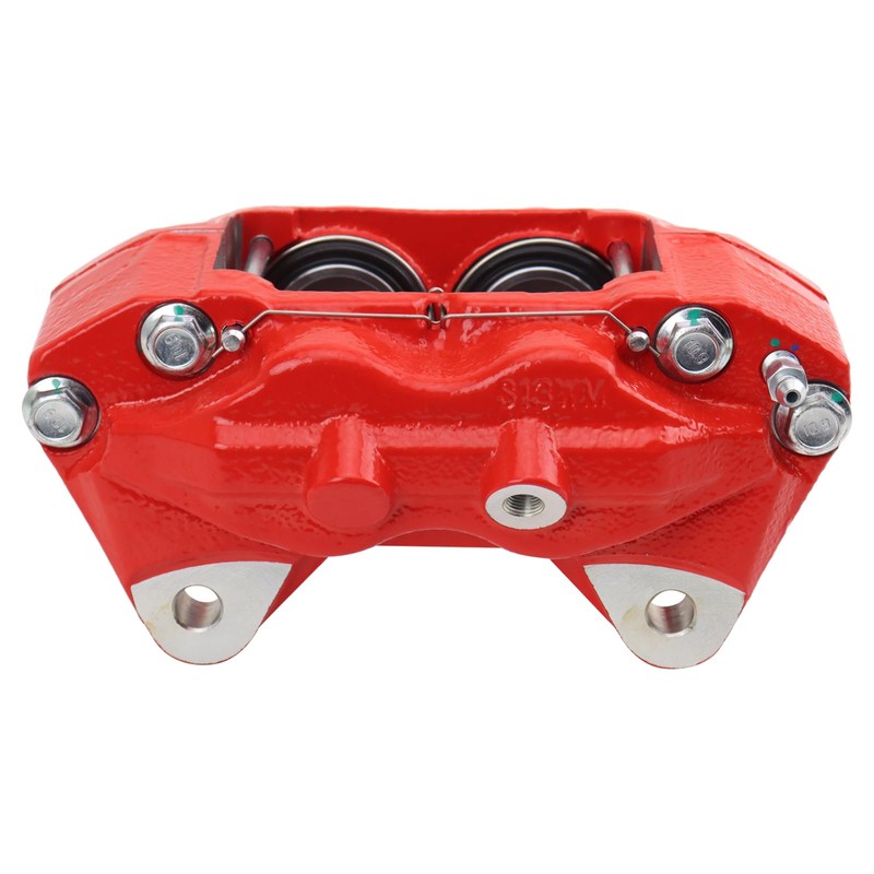 TRQ Performance Front Right Performance Brake Caliper Red Passenger Side