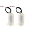Diitao 2PCS DC 3V 5V Micro Submersible Mini Water Pump