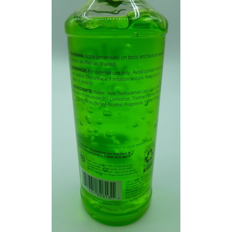 Up&Up™ Green Aloe Vera Gel ~ 16 oz Up&Up ~