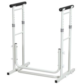 Free Standing Toilet Safety Support with Adjustable Arms