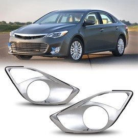Winjet OEM Fog Light Bezels Set for Toyota Avalon 2013 2014 2015 Avalon Fog Lamps Lights Cover Left & Right Replacement for TO1038166 TO1039166