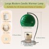 WARMCITY Candle Lamp Warmer, Wide Base Scented Candle Warmer with