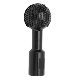 Sphere Grinding Head Black Ball Gouge Power Carving Attachment for Woodworking 10mm