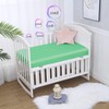 Crib Fitted Sheet Bamboo Viscose Crib Sheet 52"x28"+8" for Standard