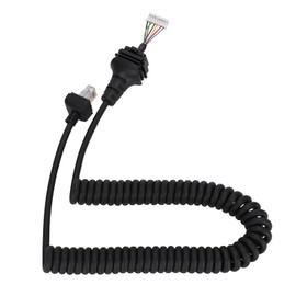 Portable Radio Microphone Microphone Cord Speaker Cable for ICOM HM152/HM154 IC F121/S