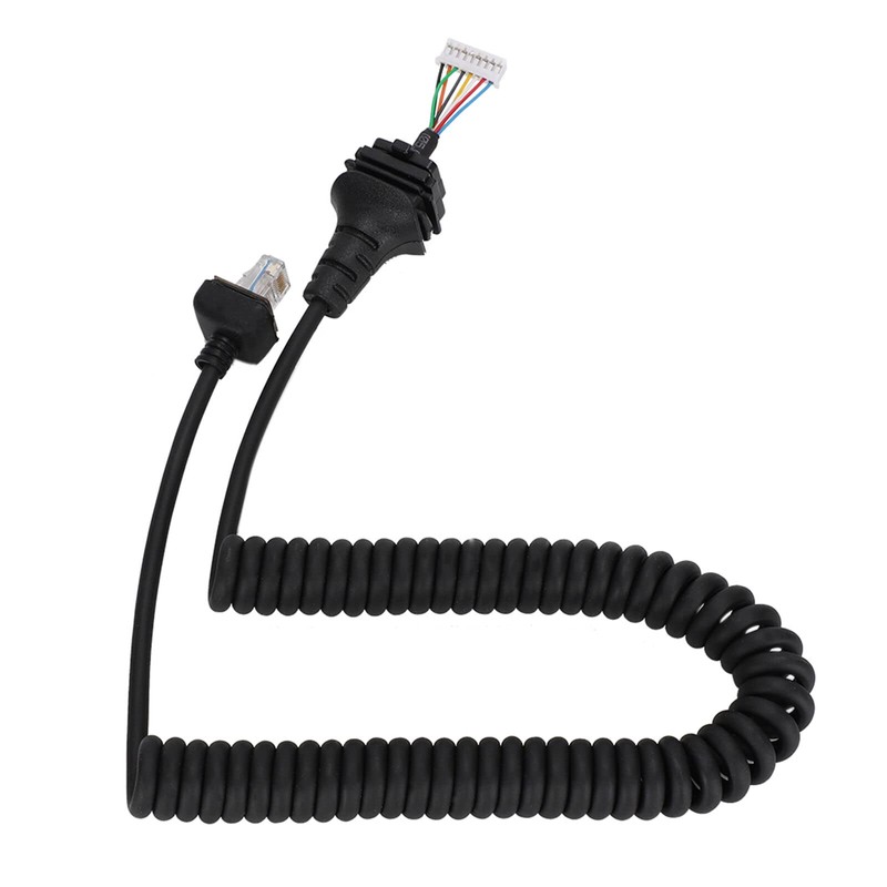 Portable Radio Microphone Microphone Cord Speaker Cable for ICOM HM152/HM154