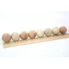 Unbranded 100- 1.5" Maple Wood Ball Wood Balls Sorting Games