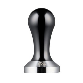 Solis Barista Tamper 51 mm - Kaffe Zubehör/Barista Zubehör für Espressomaschinen mit 51 mm Siebträger - Abnehmbarer Griff - Rostfreier Edelstahl - Silber