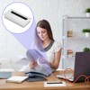 Desk Grommet, Square Cable Cover Aluminium Brush Plate for Computer