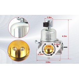 Carburetor with Gaskets Compatible with Kohler Engines 7000 Series KT725 KT730 KT735 KT740 KT745 22HP 23HP 24HP 25HP 26HP Replace 1685321S 3285347S 3285361S 3285363S 3285367S